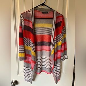 Gamiss - M Striped 3/4 Sleeve Top